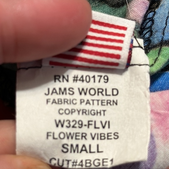 Jams World Hattie Flower Vibes 50 Years‎ Dress Size Small 100% Rayon Hawaii - Picture 11 of 12